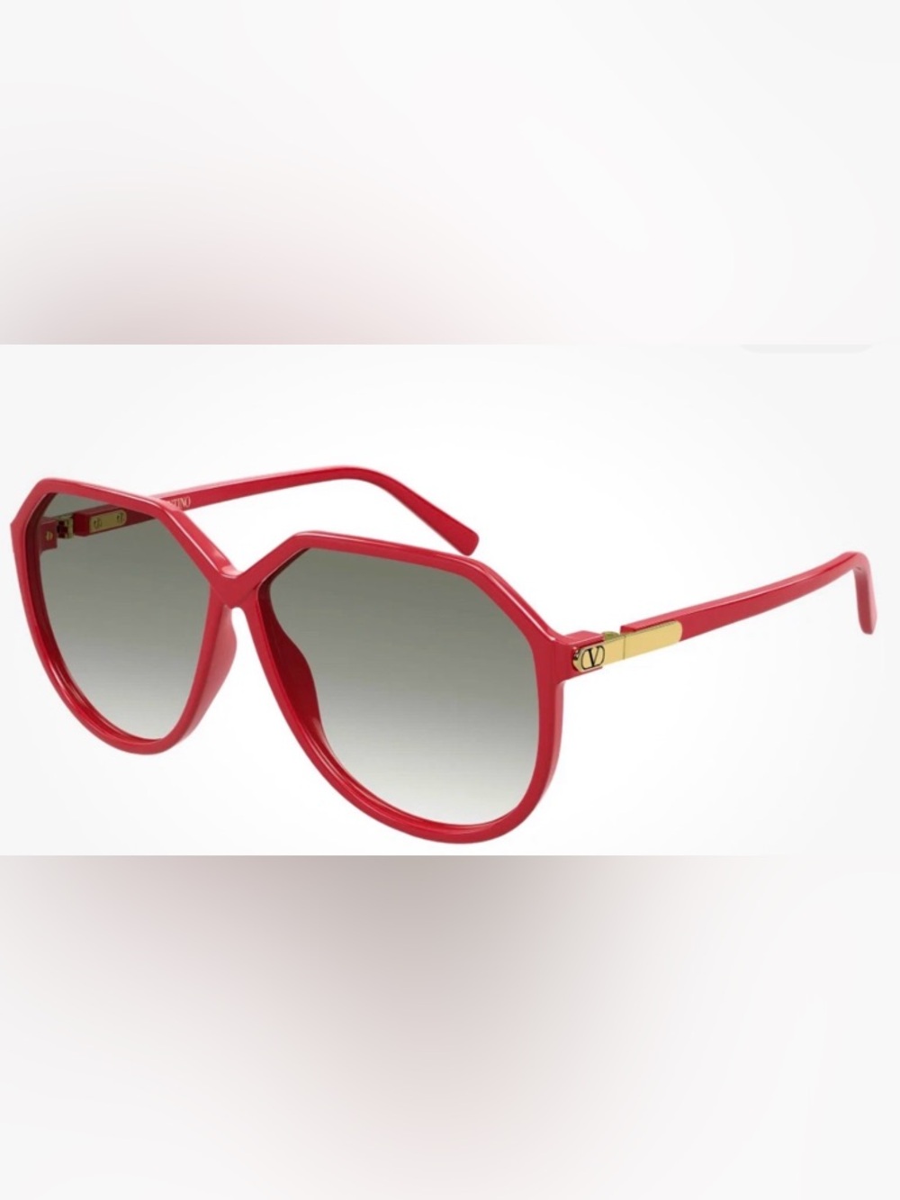 Valentino VG0026S 003 Glossy Red Sunglasses 61-10-140